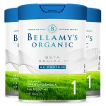 【澳洲直邮】BELLAMY'S贝拉米白金版有机A2婴儿配方奶粉1段800g(0-6个月) 3/6罐装可选
